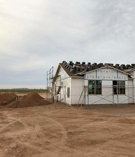 under construction