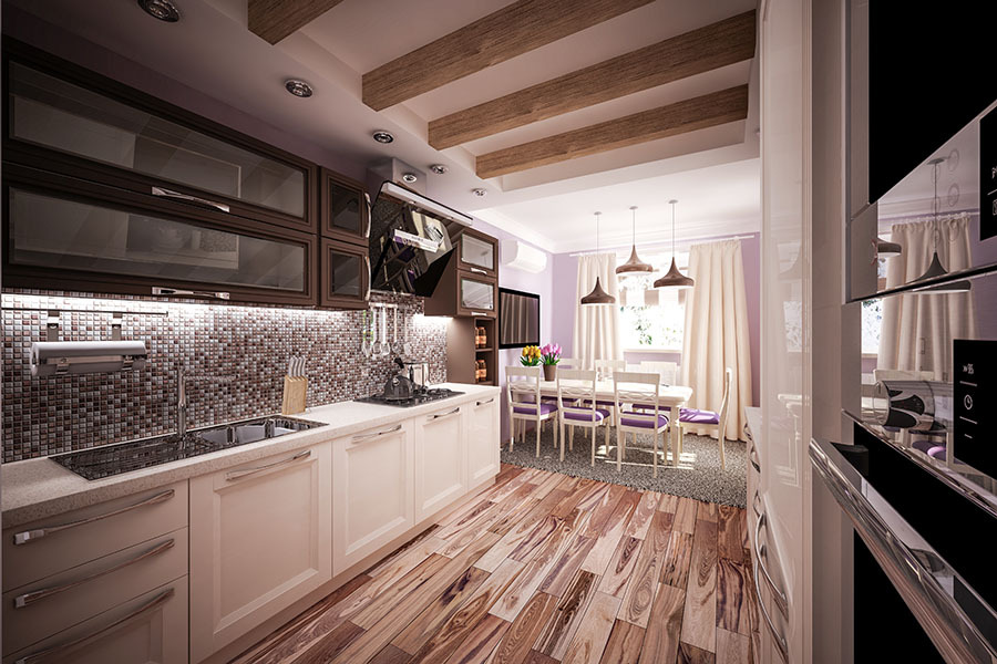 Custom Kitchen Custom Kitchen 3d model kitchen in the house